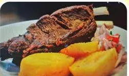 Costillar dorado